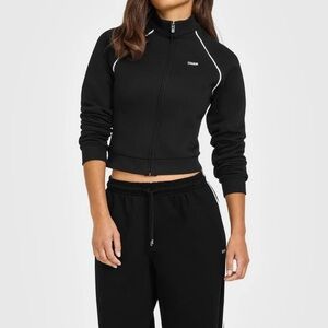 JERSEY TRACKSUIT ZIP THROUGH JACKET